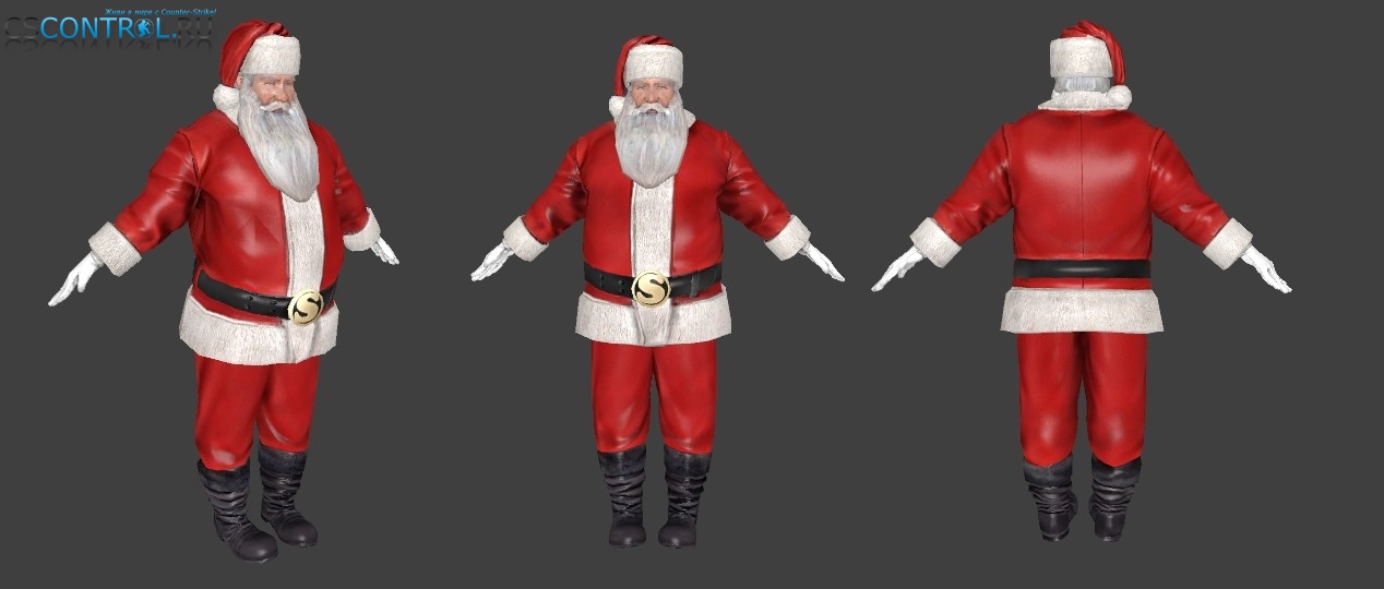 Скин Деда Мороза(Santa Claus) для CS:GO