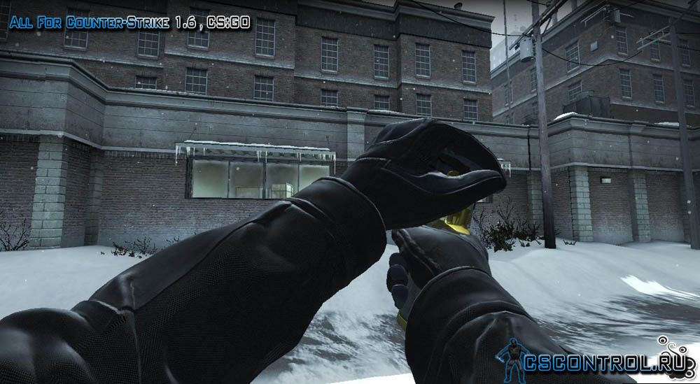 Модели рук для CS GO - Dark realistic CT arms