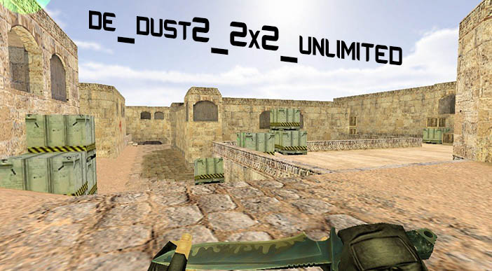 Карта de_dust2_2x2_unlimited