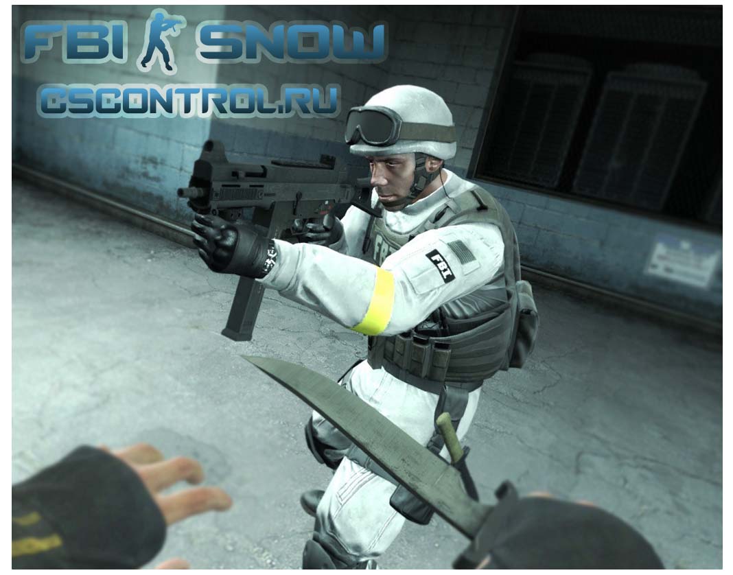 Модель игрока [CS:GO] FBI Snow Skin