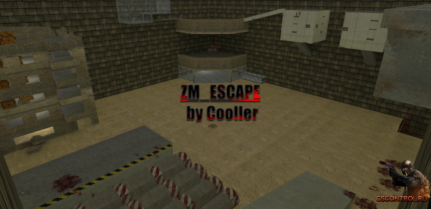 Карта zm_escape для Counter-Strike 1.6