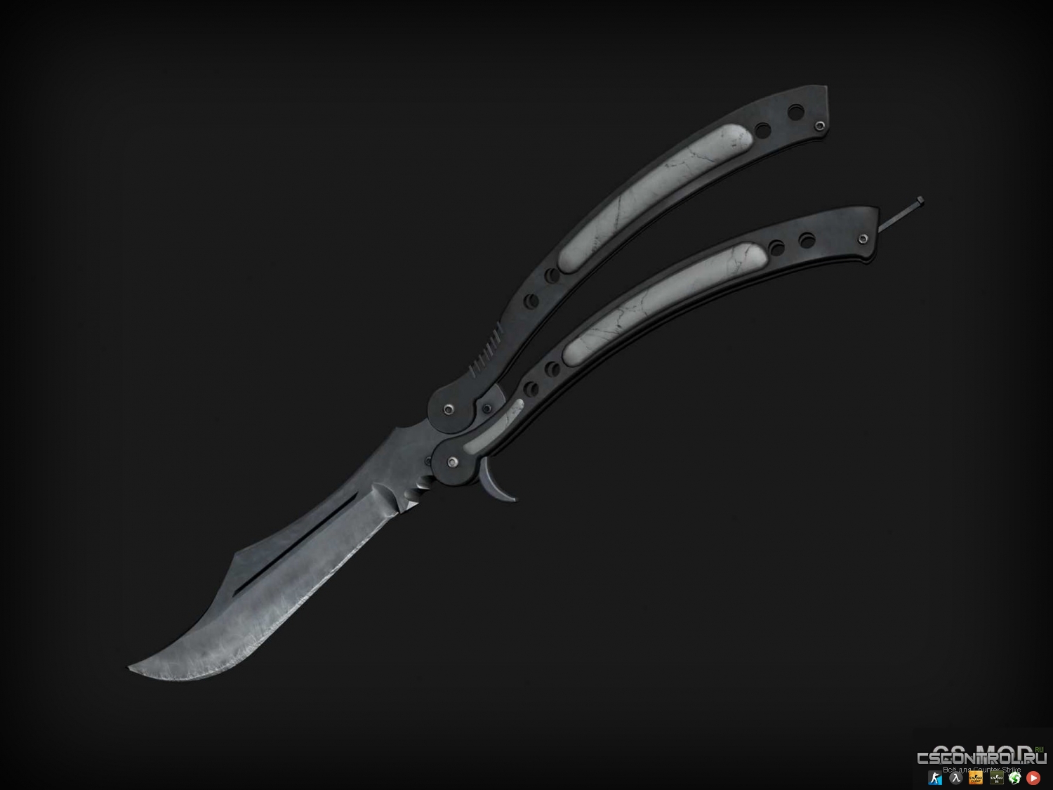 Модель ножа [Бабочка] из CS:GO