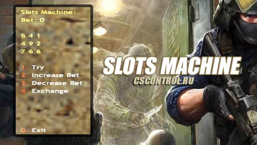 Плагин Slots Machine (однорукий бандит)