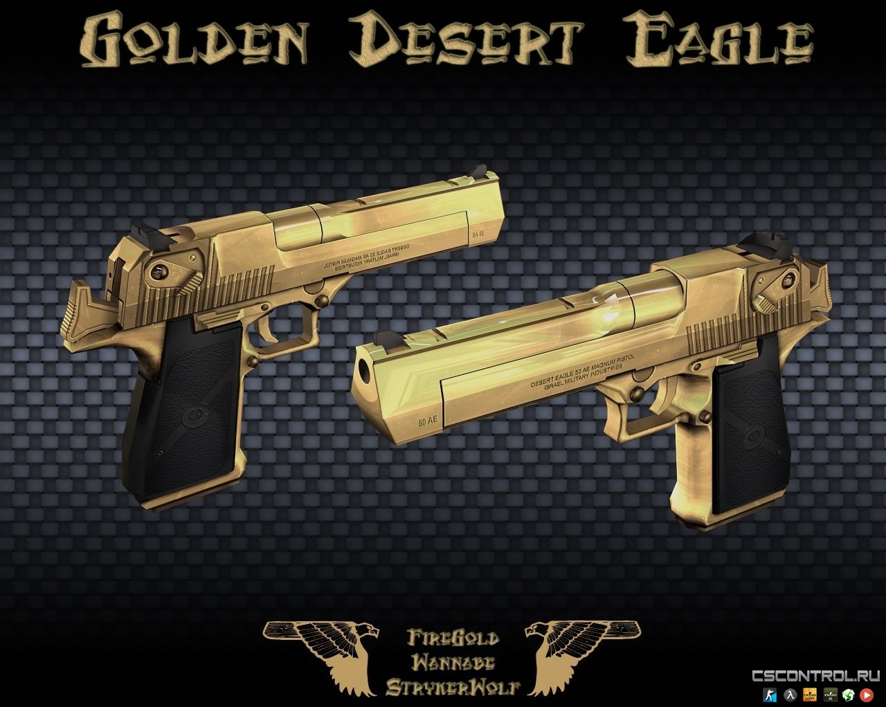Золотой Дигл / Golden Desert Eagle