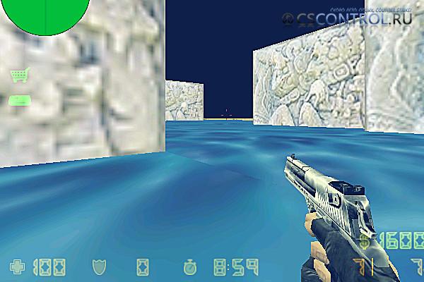 Карта Hm_poolmaze для CS 1.6